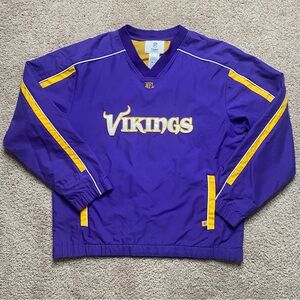 NFL Minnesota Vikings Pullover Windbreaker